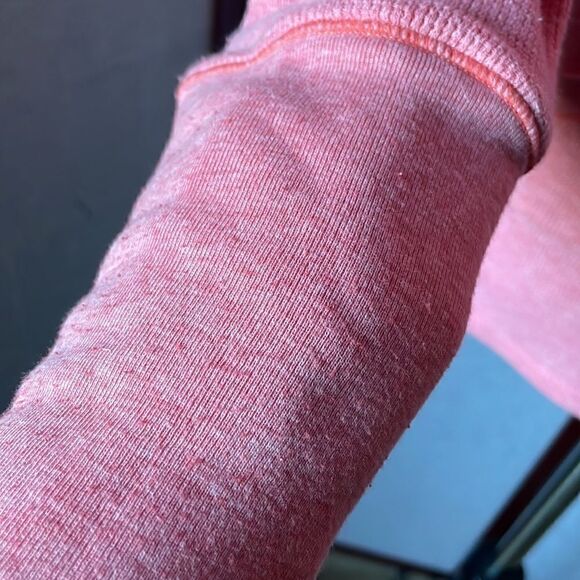 Jockey Pink Long Sleeve Thermal Top w/ Center Buttons (Size: Small) - Picture 5 of 8